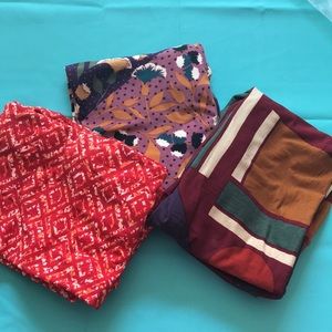 NWOT! Lula Roe Leggings OS Set#1